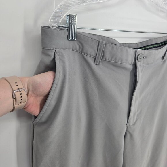 Izod golf mens size 38x29 gray performance pants pockets style 45ff216 - Picture 2 of 10